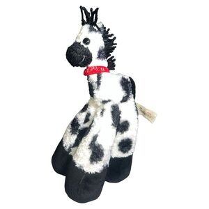 Bestever Funny Feet Palomino Pony Black & White Plush Stuffed 12” Inches